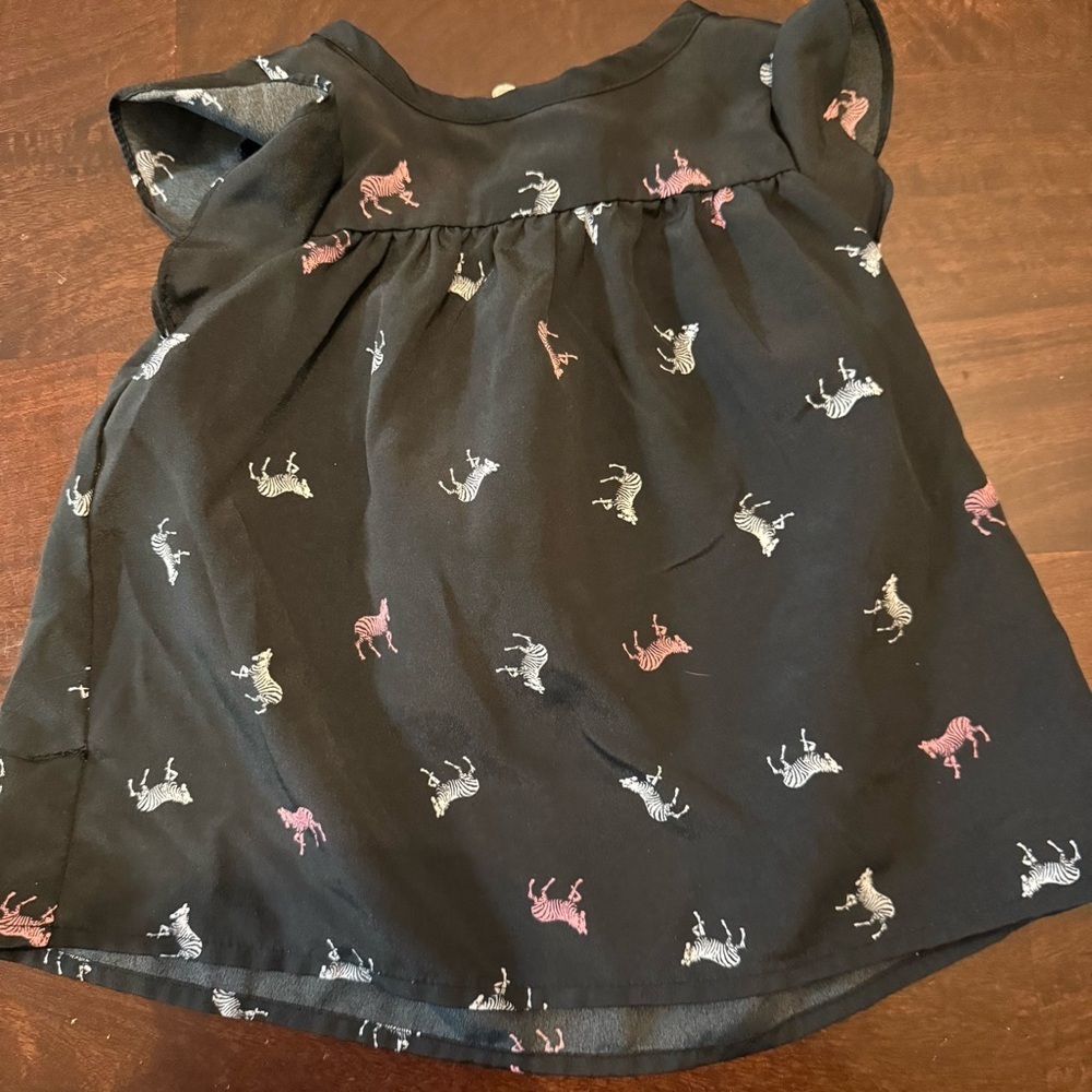 Circo Toddler Zebra Top